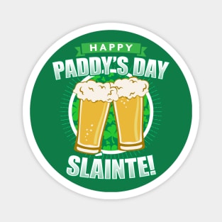 Paddy's Day Slainte Magnet